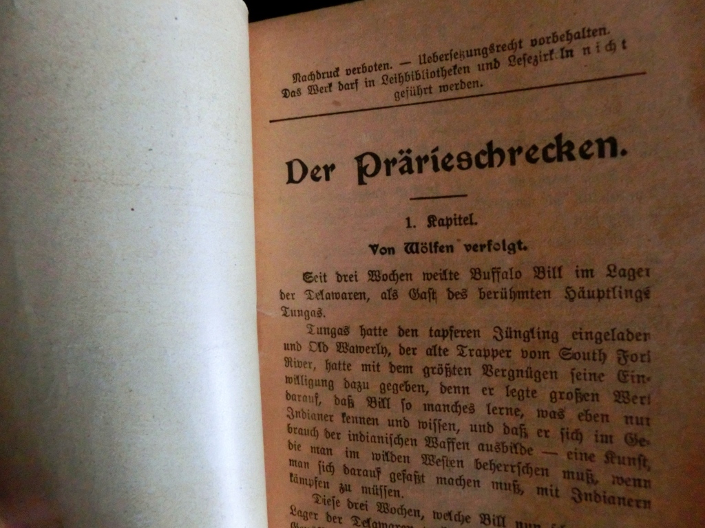 Der neue Lederstrumpf, Kapitel 1 von Band 73